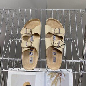 Birkenstock Arizona Suede Leather  Sandals